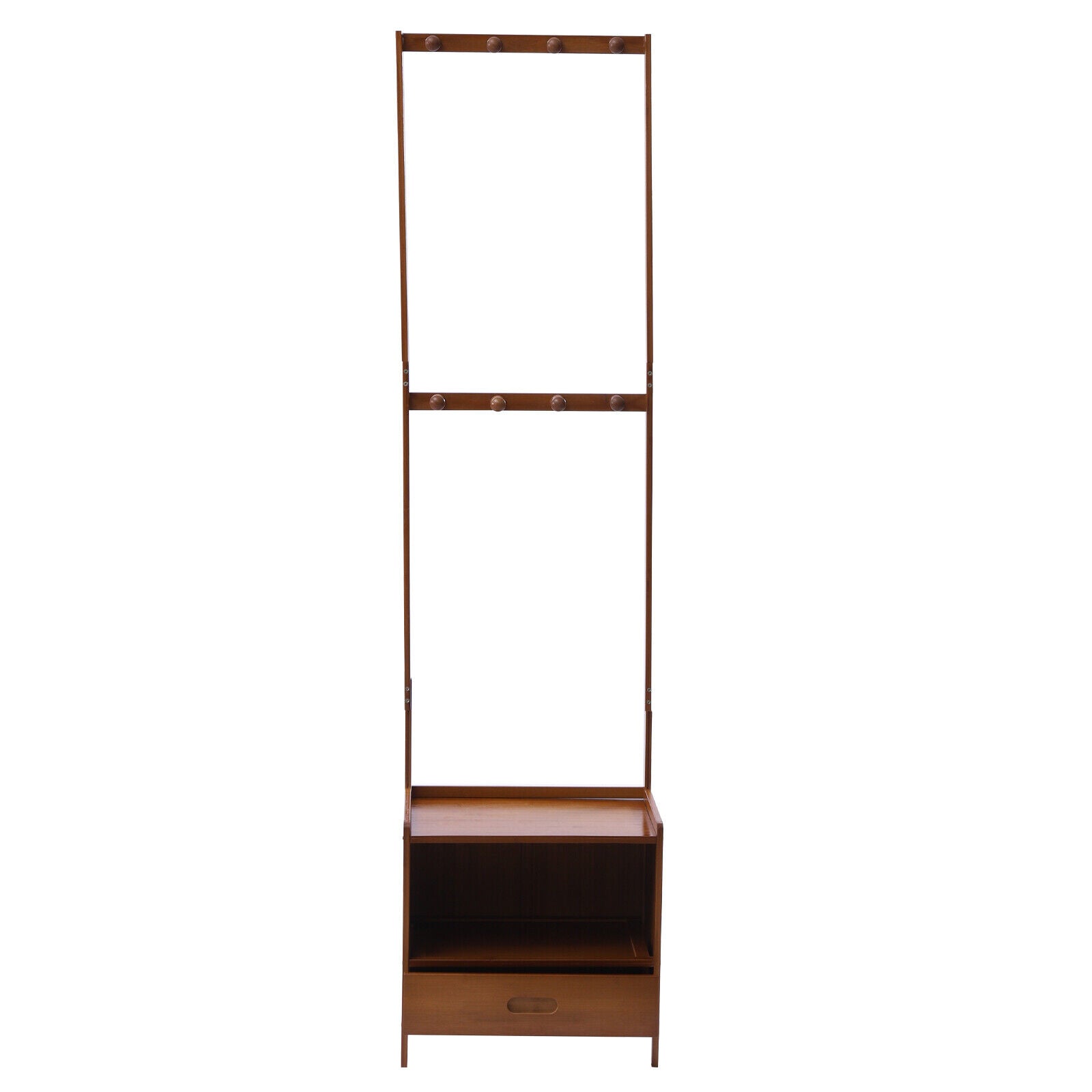 coat rack with eight hooks