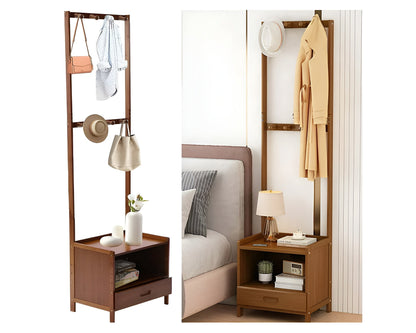 bamboo rack with drawer