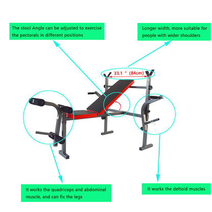 Multifunctional Adjustable Weight Bench