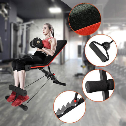 Stable weight bench
