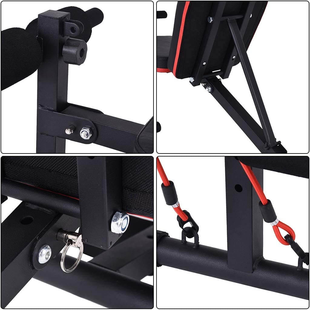 Compact foldable bench