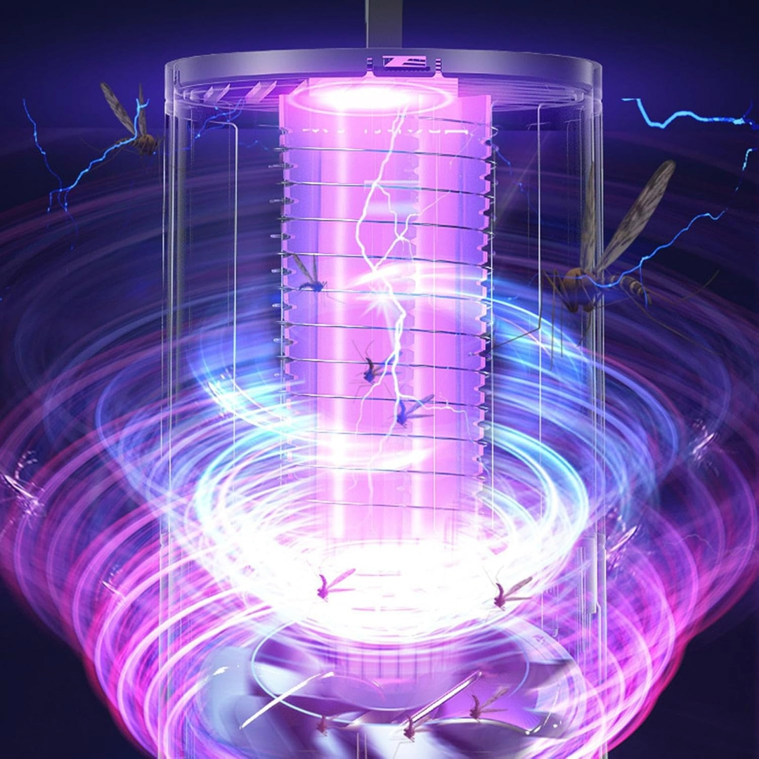 Portable Electric Mosquito Lamp USB Mosquito Zapper Killer (Blue)