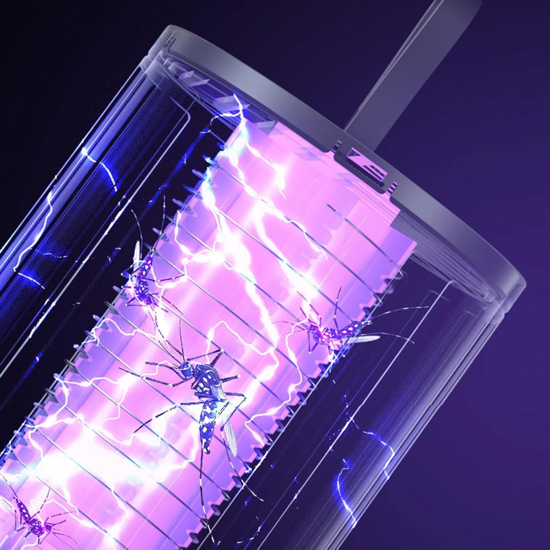 Portable Electric Mosquito Lamp USB Mosquito Zapper Killer (Blue)