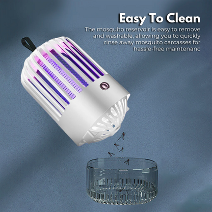 Mosquito Zapper Bug Zapper Mosquito Repellent (White)