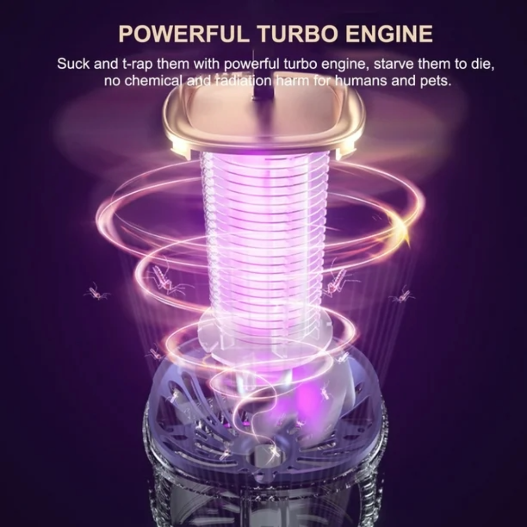 Electric Mosquito Killer Lamp Mosquito Zapper (Blue)