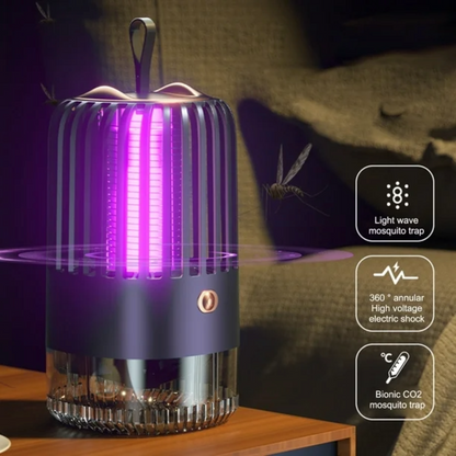 Electric Mosquito Killer Lamp Mosquito Zapper (Blue)