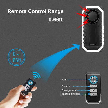 Motorcycle Bike Security Alarm Wireless - Waterproof