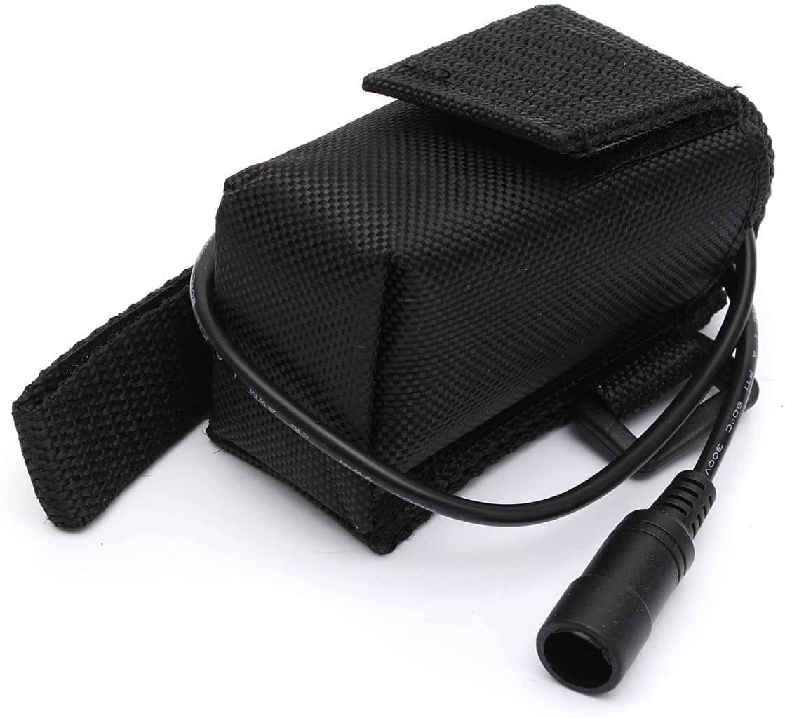 black bike light