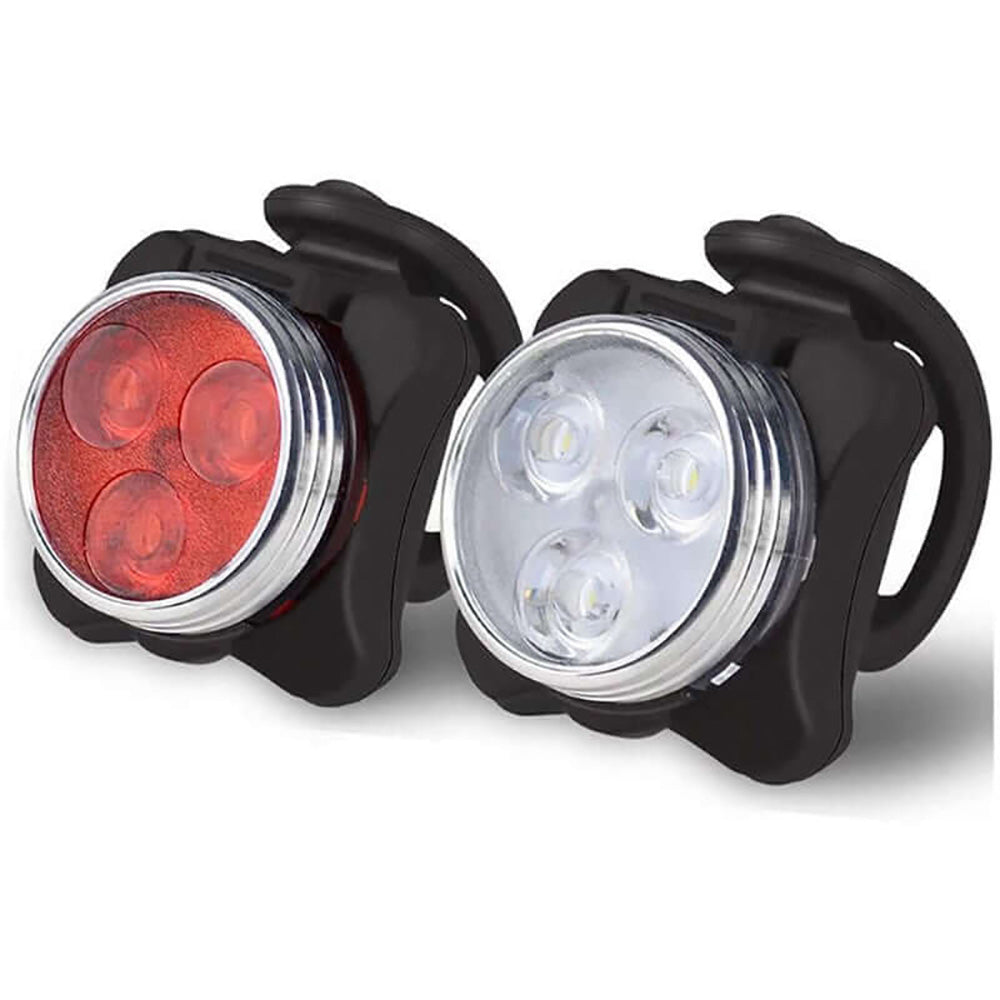 USB rechargeable bike front light