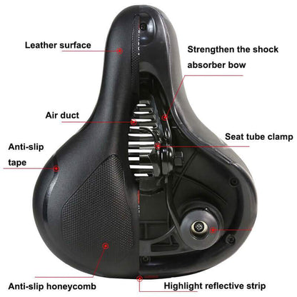Bike Saddle Bike Seat Comfortable ride - The Shopsite