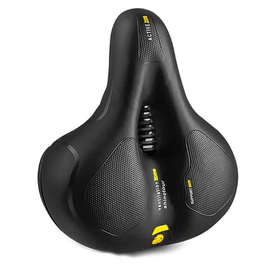 Bike saddle seat black