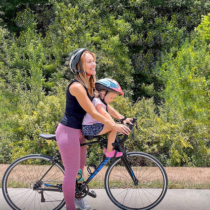 Kids Bike Seat and Handlebar Pack (2-5 years) Mounted Bicycle Saddle Seat child’s  Seat child Bike Seat