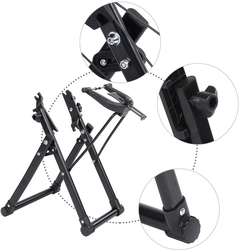 Compact bike maintenance stand