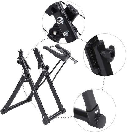 Compact bike maintenance stand
