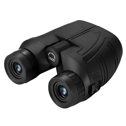 12x25 compact binoculars front view