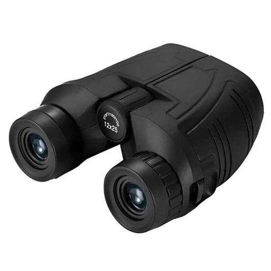 12x25 compact binoculars front view