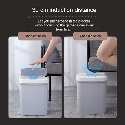 Rubbish Bin 15L Automatic Smart Auto Sensor Dustbin Trash Can - The Shopsite