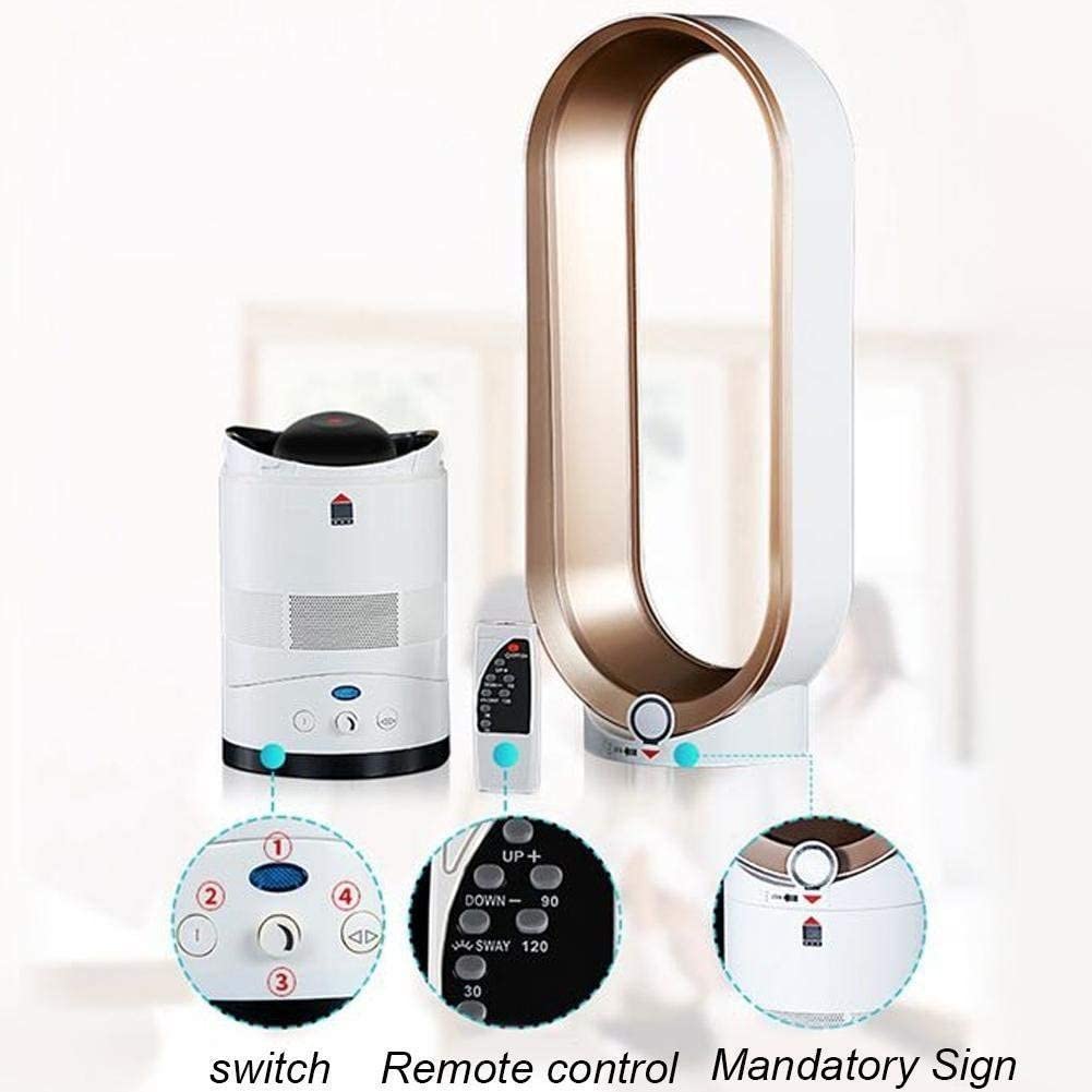 Tower Bladeless Fan 16inch silver - The Shopsite