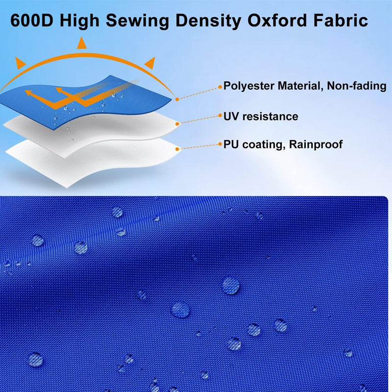 Boat Cover Heavy Duty – 210D Waterproof Trailerable Boat Cover 11–13FT