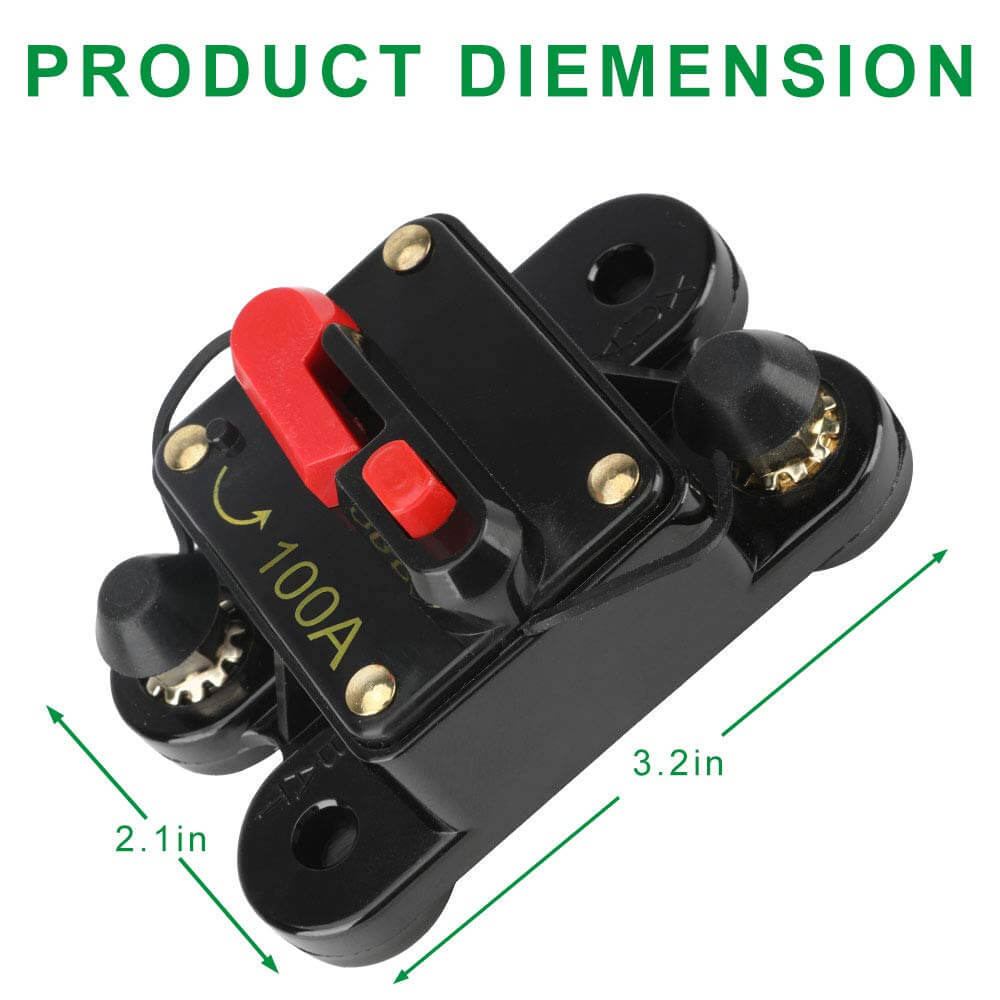 Waterproof circuit breaker unit