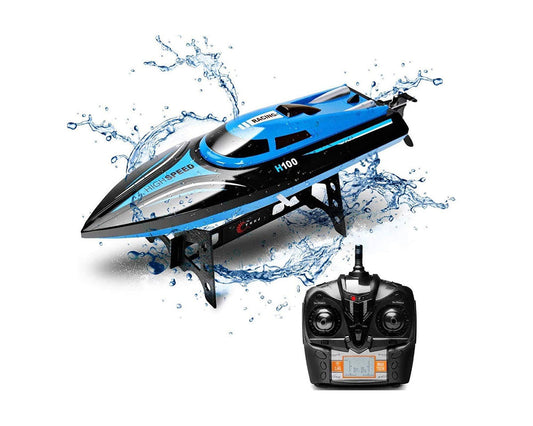 RC boat with gyroscope