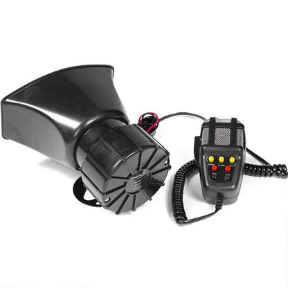 12V 60W Car Siren Ambulance Warning Alarm Loudspeaker W/Mic Sound - The Shopsite