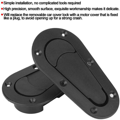 Easy install bonnet pins
