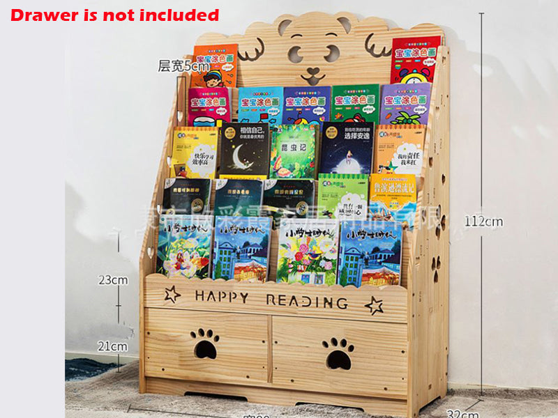 Kids Book Rack Storage Bookshelf