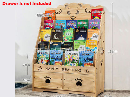 Kids Book Rack Storage Bookshelf