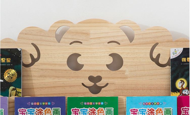 Kids Bookshelf Book Rack Stand Bookcase - The Shopsite