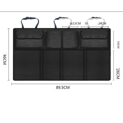 Car Rear Seat Back Storage Bag Multi Use Car Trunk