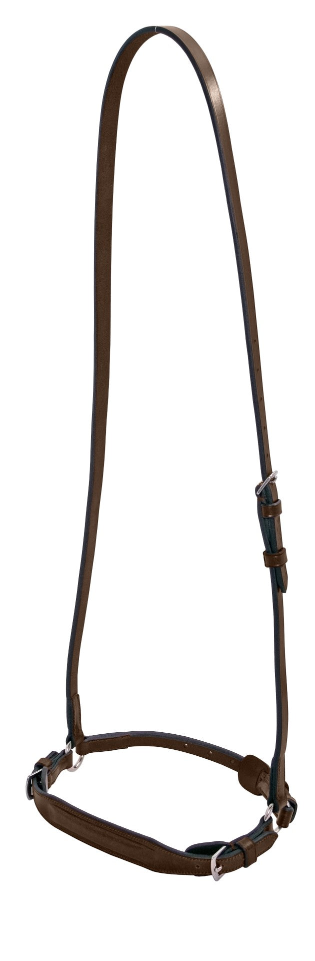 Platinum raised drop noseband