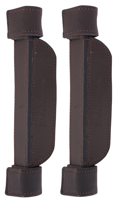 PLATINUM LEATHER BLINKERS