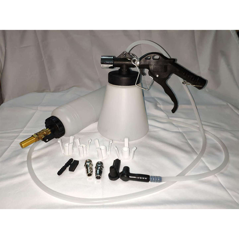 Double pot brake bleeder