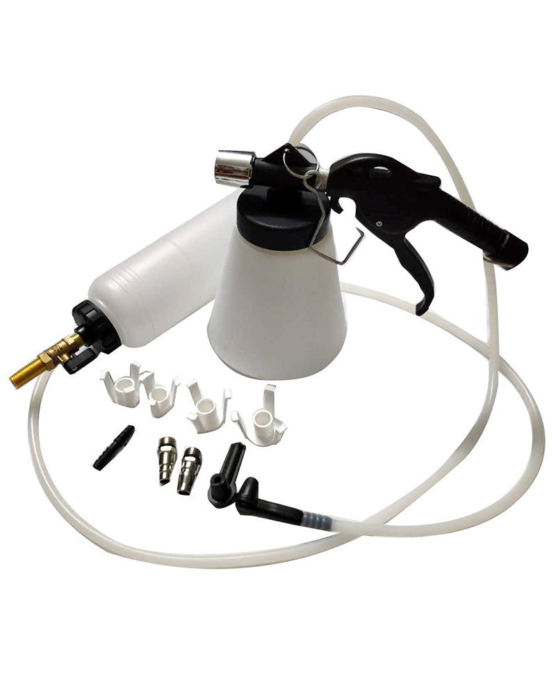 Brake bleeder with adapters