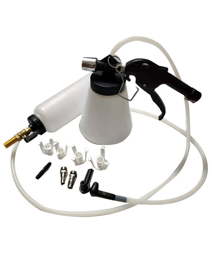 Brake bleeder with adapters