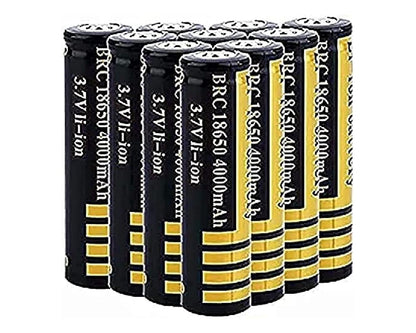 Batteries for flashlight use