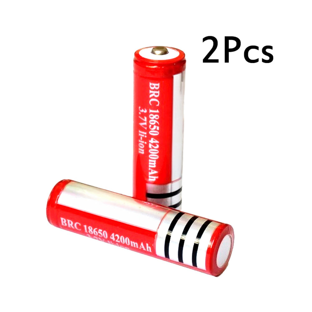 18650 rechargeable battery 2PCS