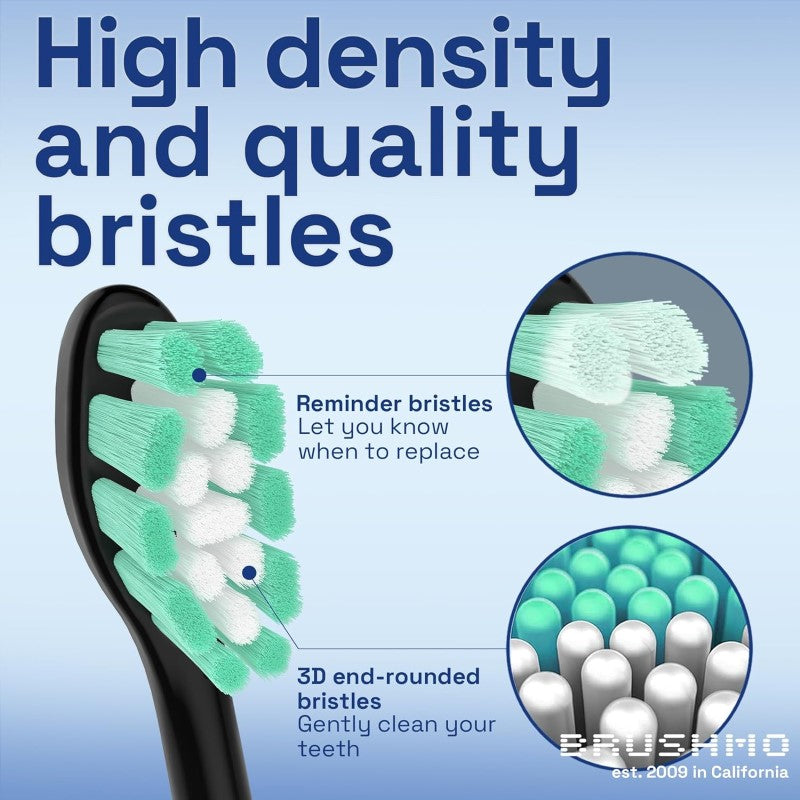 antibacterial toothbrush heads