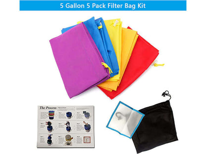 Herbal extraction filter bags
