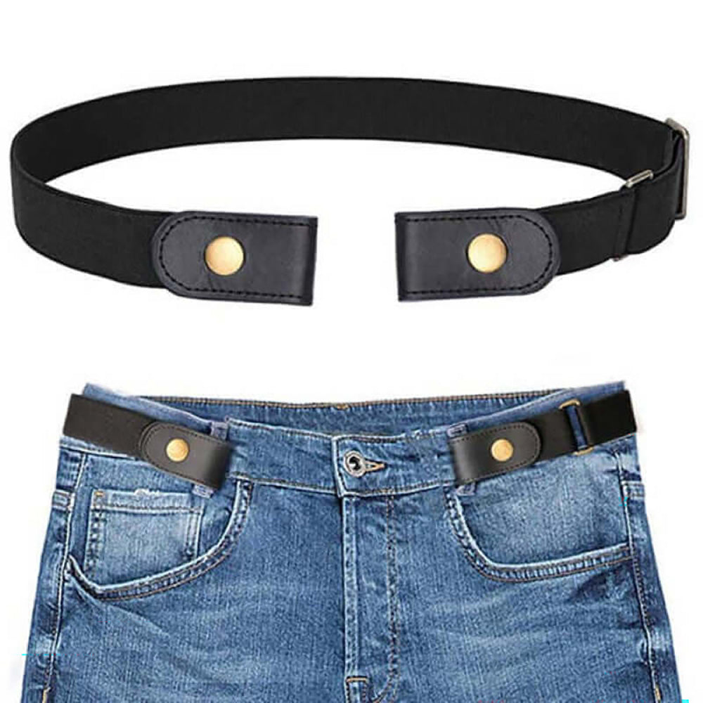 Buckle free elastic belt