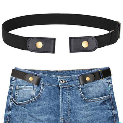 Buckle free elastic belt