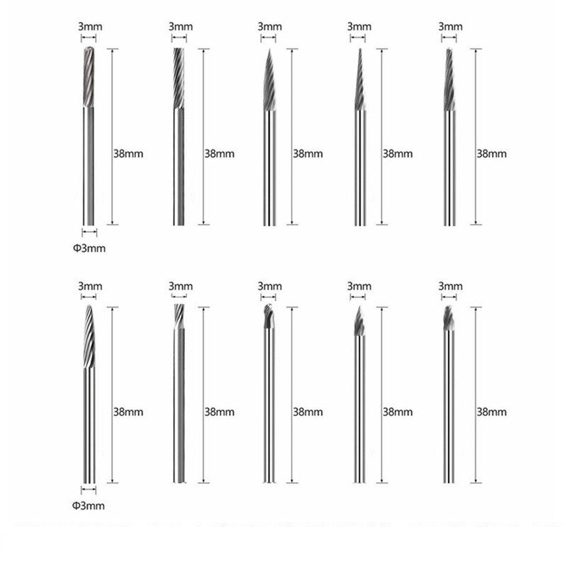 precision engraving bits