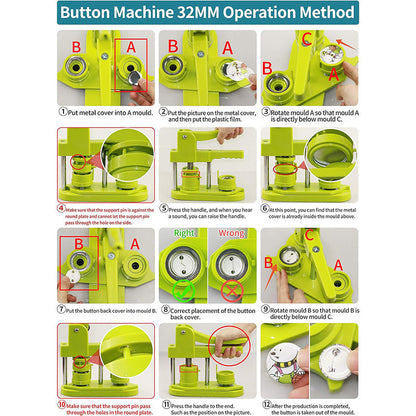button maker with circle cutter