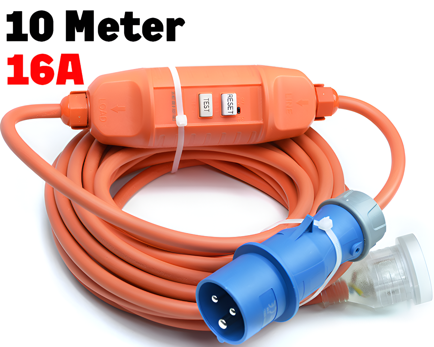 Caravan lead with RCD