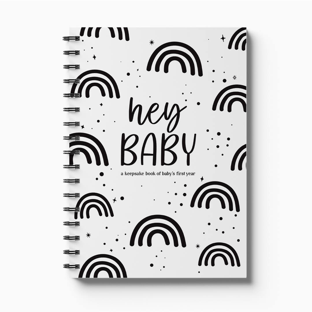 Hey Baby - A Baby Milestone Book