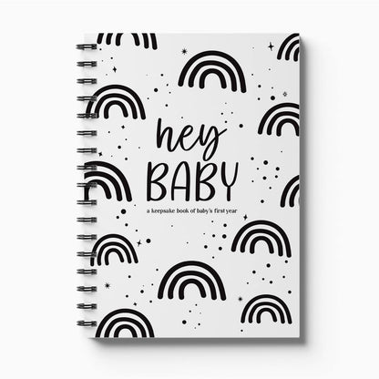 Hey Baby - A Baby Milestone Book