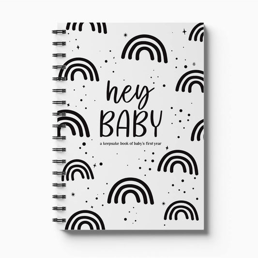 Hey Baby - A Baby Milestone Book