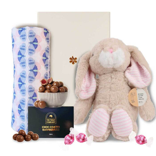Plush Bunny Treat Box