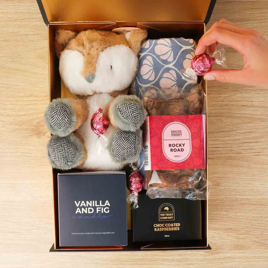 Plush Fox Gift Hamper